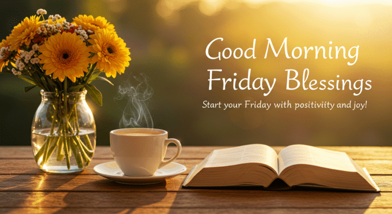 55 Good Morning Friday Blessings to Brighten Your Day