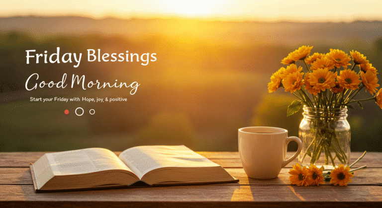 58 Friday Blessings Good Morning Messages to Inspire Joy