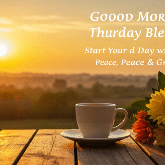 good morning thursday blessings