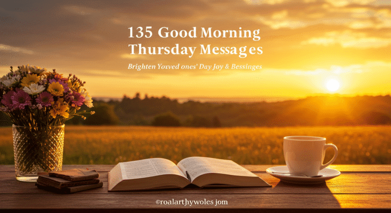 135 Good Morning Thursday Messages & Wishes for Loved Ones