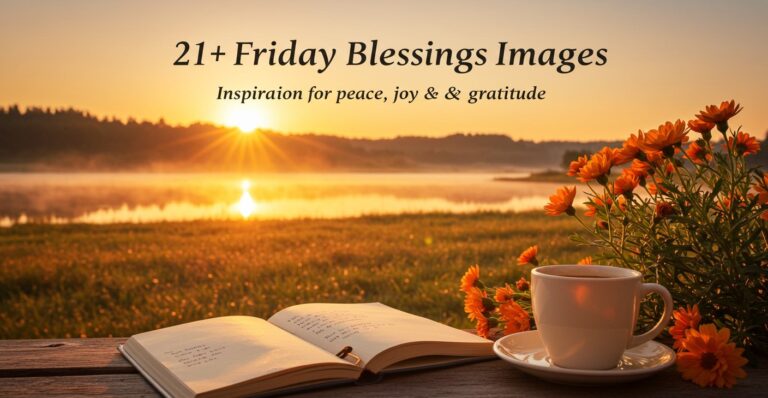 21+ Friday Blessings Images to Inspire Your Weekend