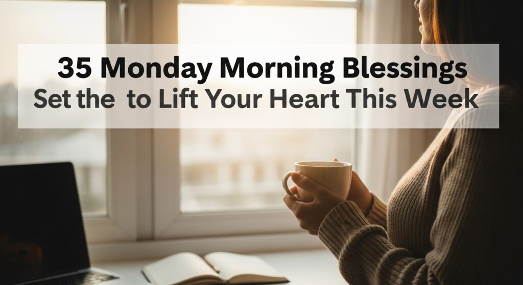 How Monday Morning Blessings Set the Tone for Your Week
