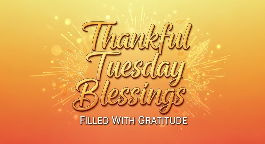 Tuesday blessings