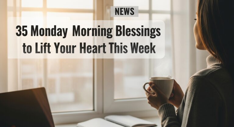 Monday morning blessings