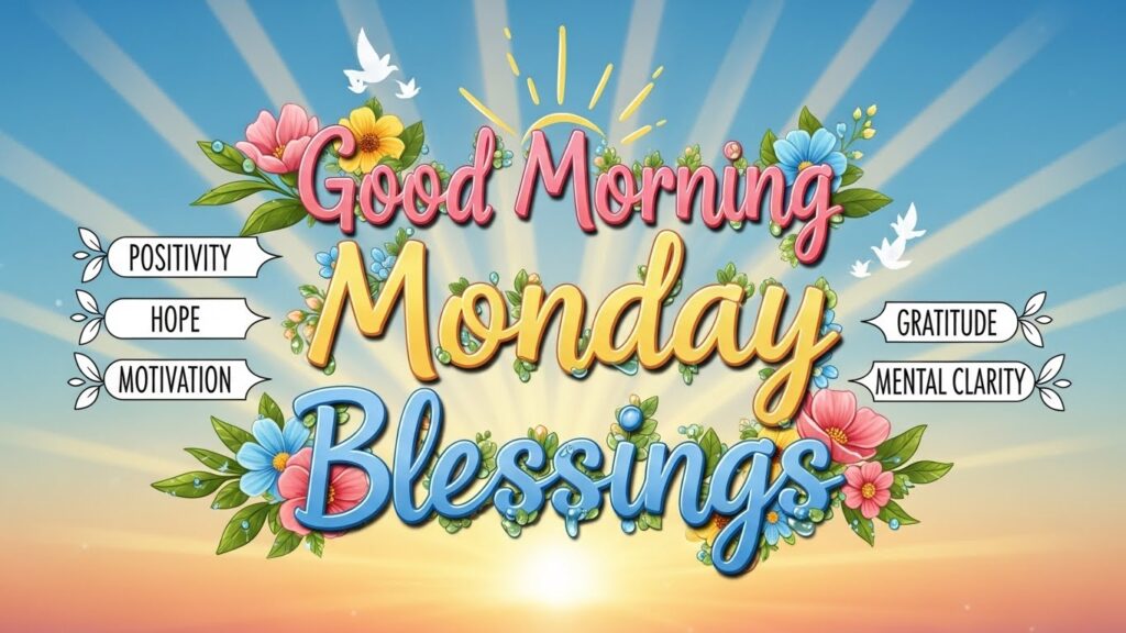 good morning monday blessings