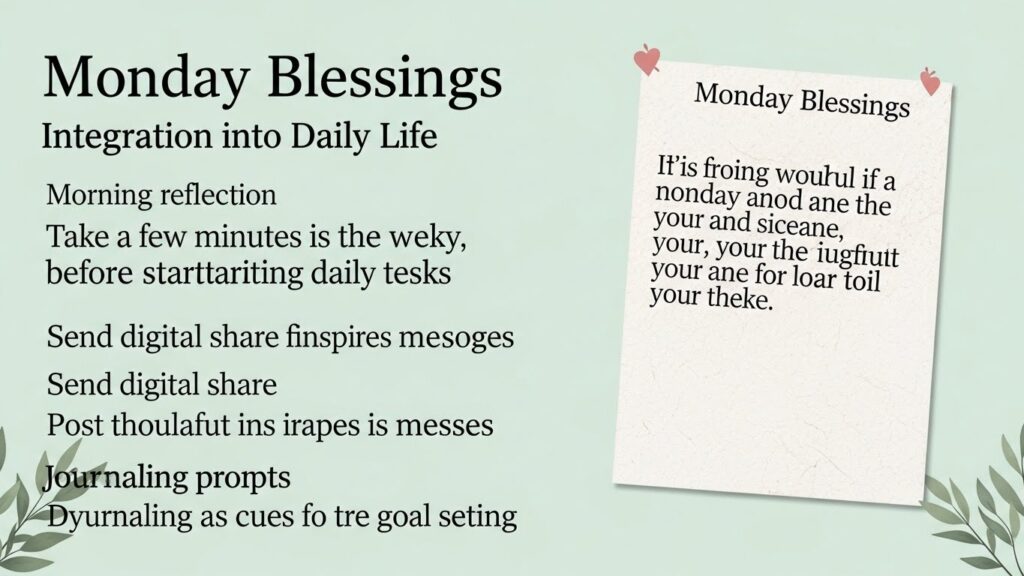 good morning monday blessings