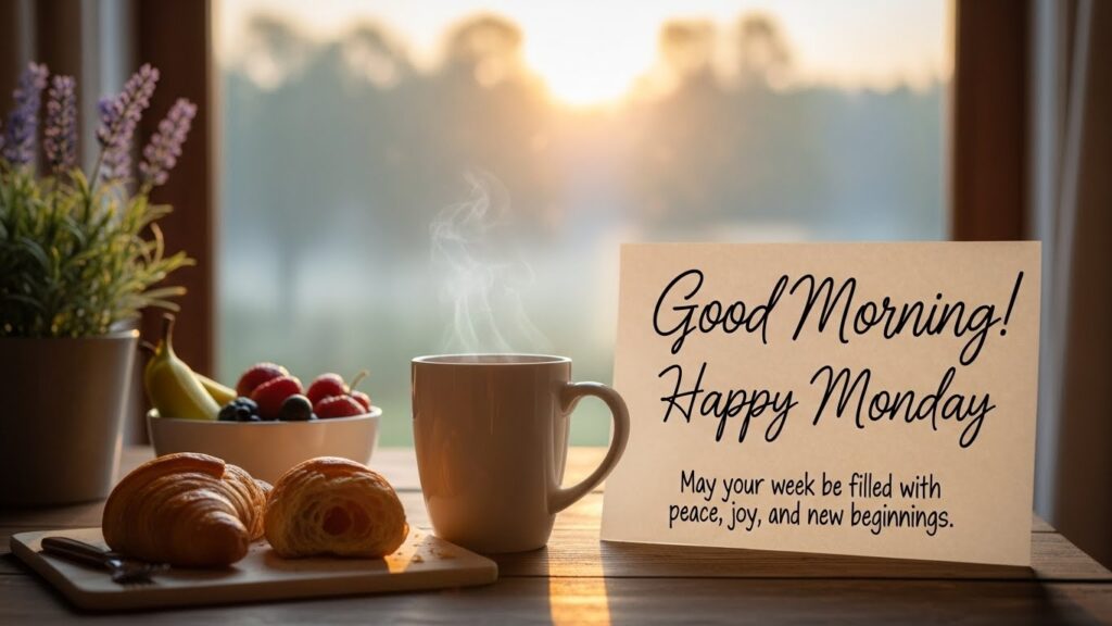 Good Morning Happy Monday