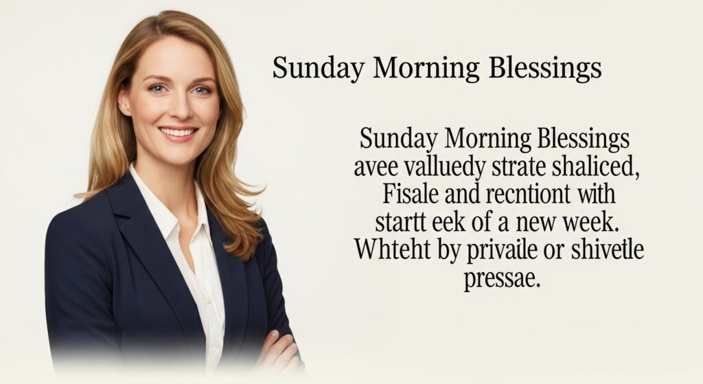 Sunday Blessings