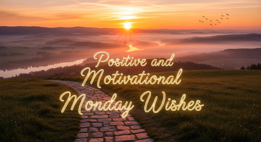 Inspirational Monday wishes