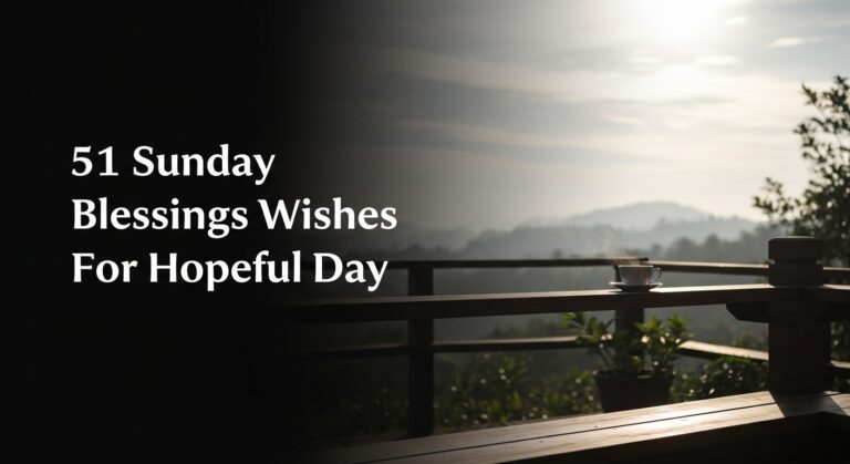 Peaceful morning scene with soft light and calming elements, representing Sunday blessings for a peaceful, happy, and hopeful start to the day.