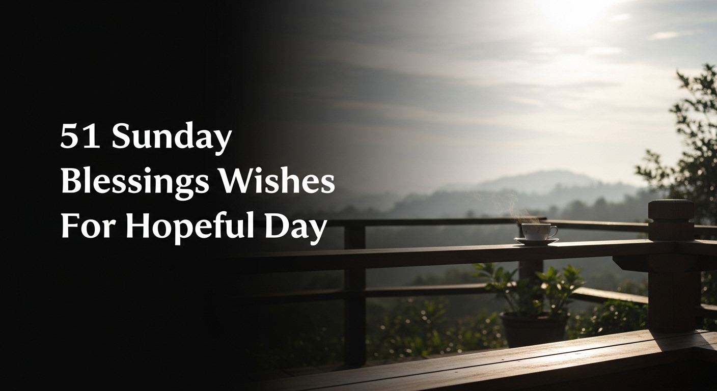 Peaceful morning scene with soft light and calming elements, representing Sunday blessings for a peaceful, happy, and hopeful start to the day.