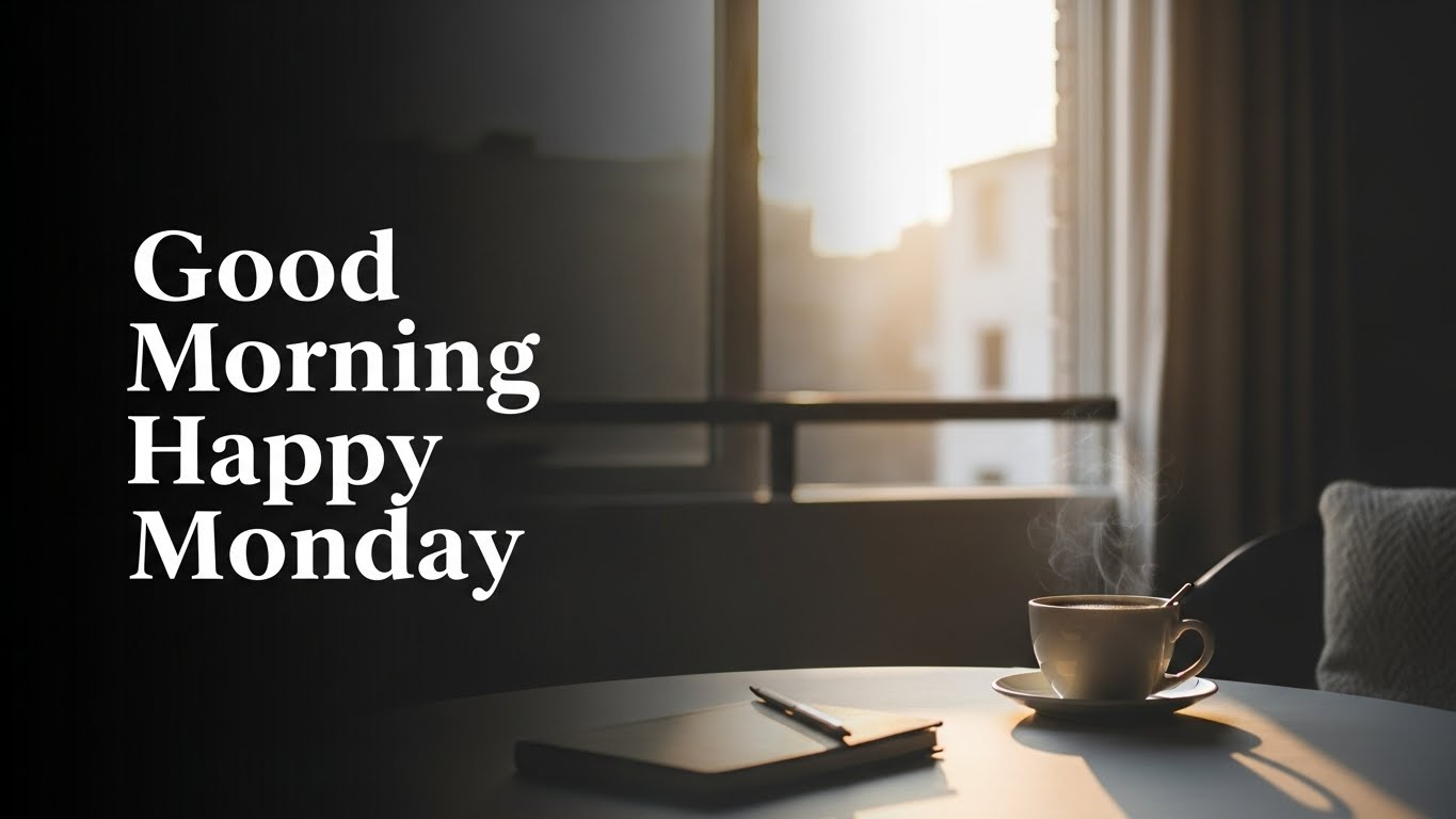 Good Morning Happy Monday