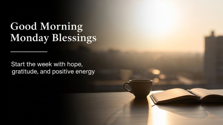 good morning monday blessings