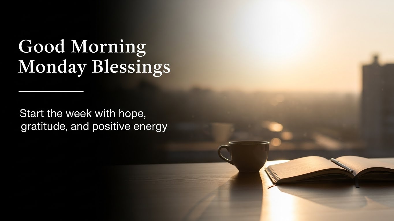 good morning monday blessings