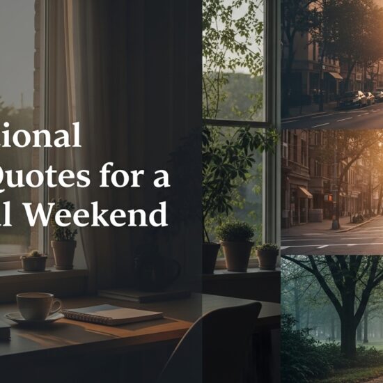 inspirational Friday quotes