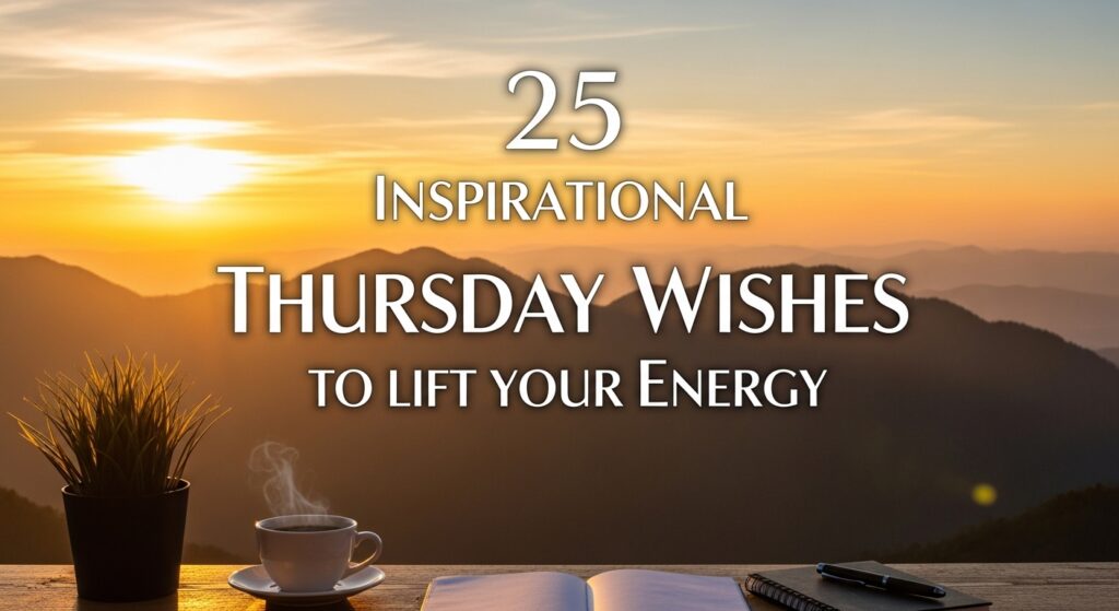 inspirational Thursday wishes
