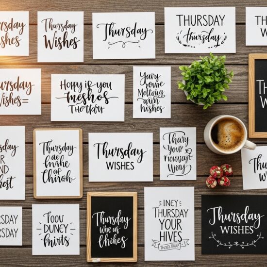 inspirational Thursday wishes