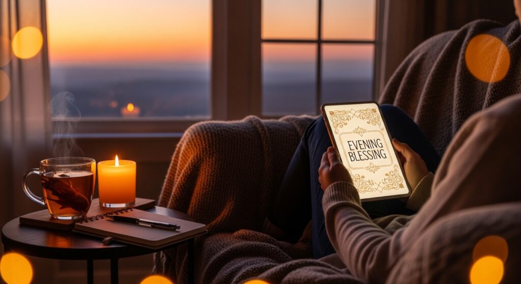 relaxing evening blessings