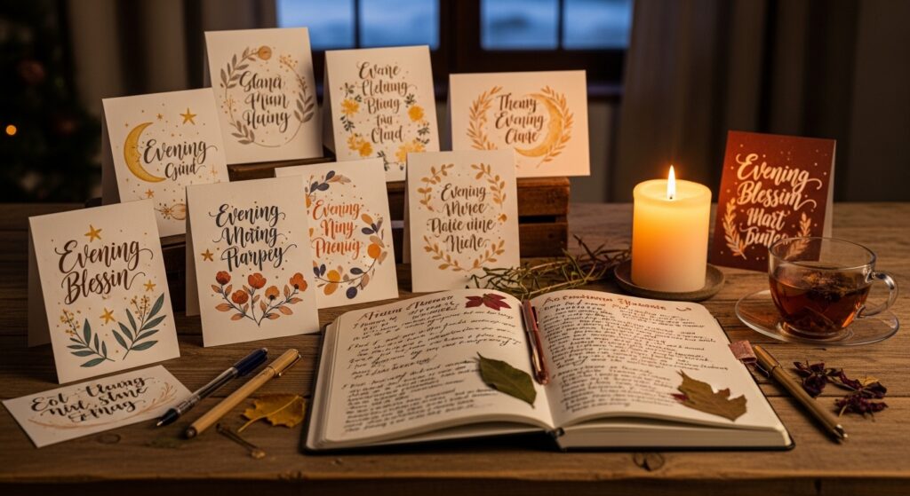 relaxing evening blessings