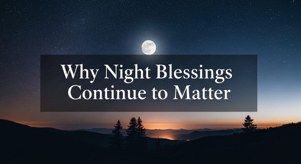 positive night blessings