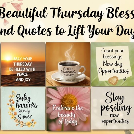 beautiful thursday blessings
