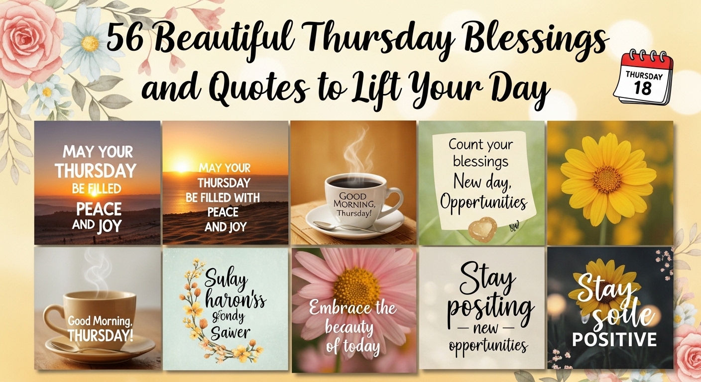 beautiful thursday blessings