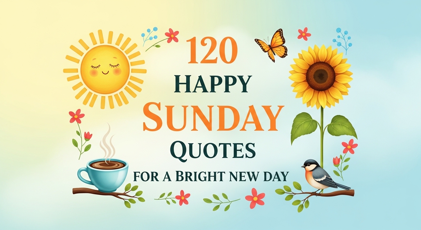 happy sunday quotes