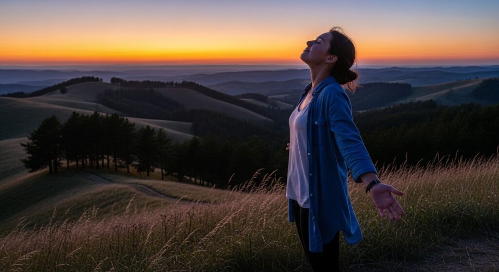 peaceful evening wishes