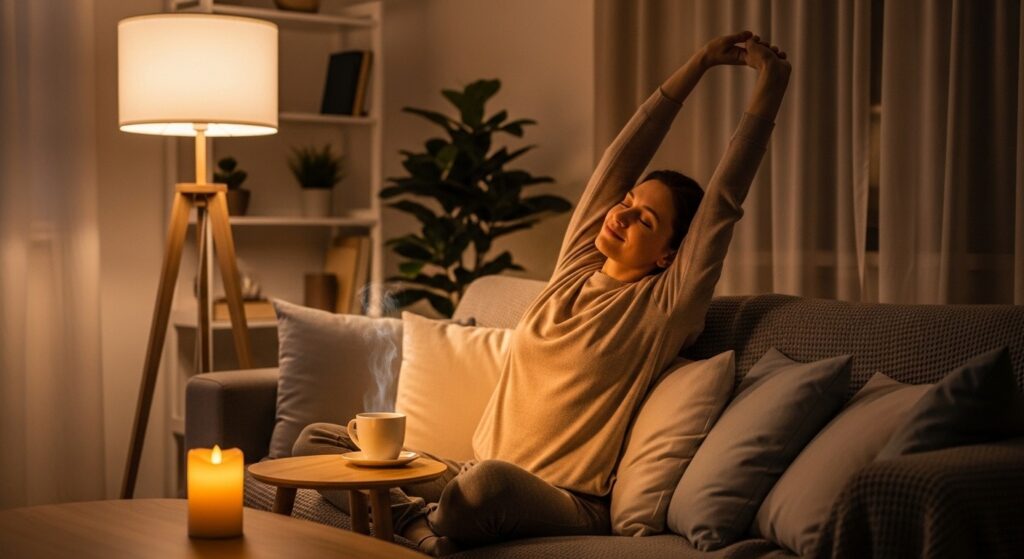 peaceful evening wishes