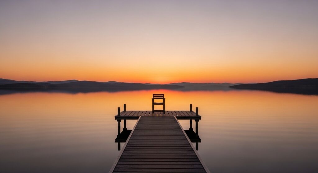 peaceful evening wishes