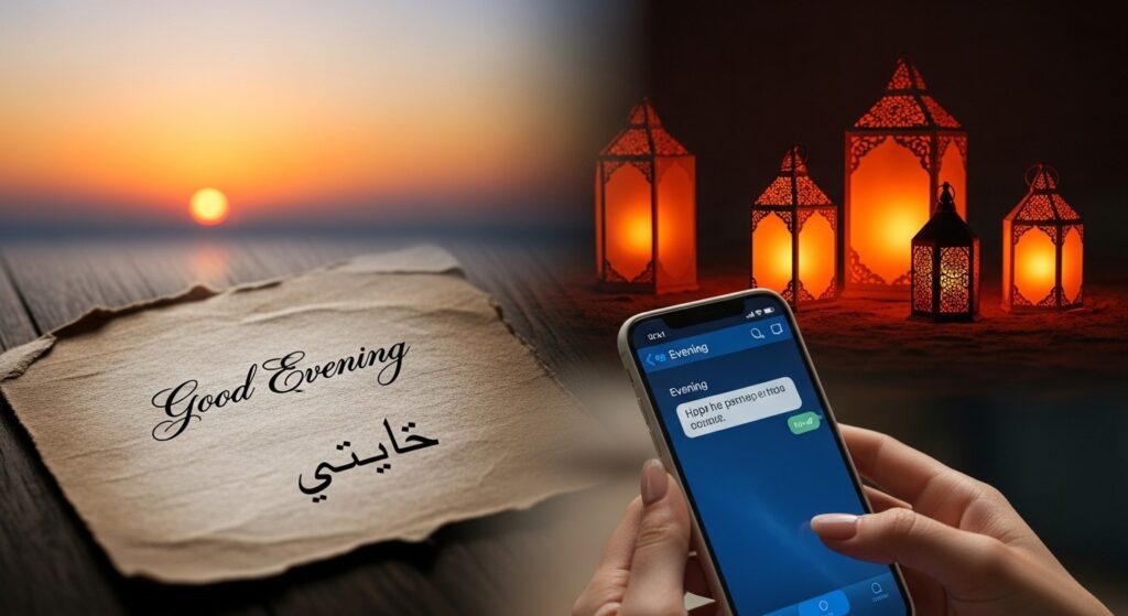 peaceful evening wishes