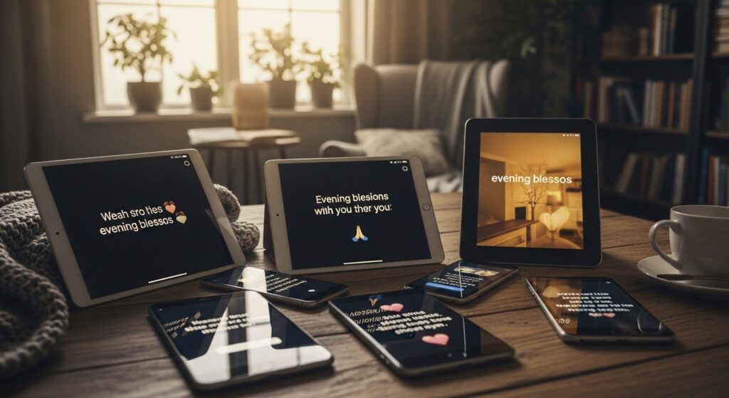 good evening blessings