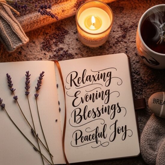 relaxing evening blessings