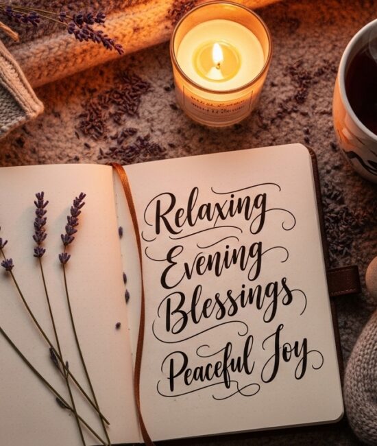 relaxing evening blessings